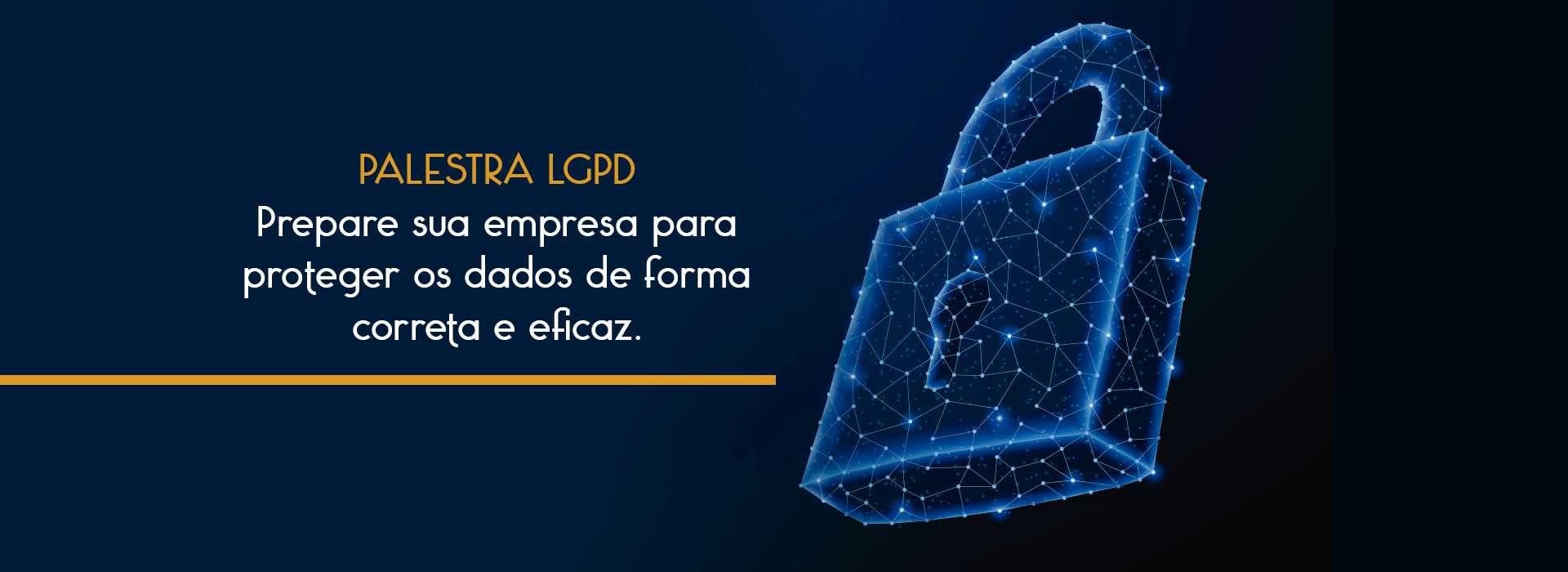 Palestra LGPD - Capa